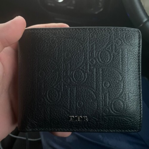 オブリーク 二つ折り財布