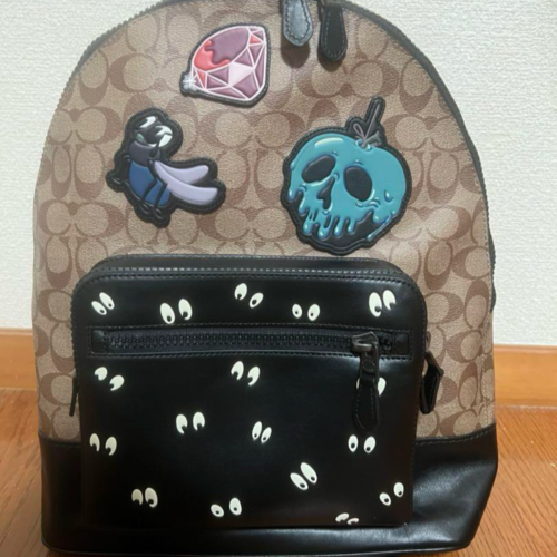 シグネチャー　スノーホワイト　COACH×Disney 限定品　リュックサック