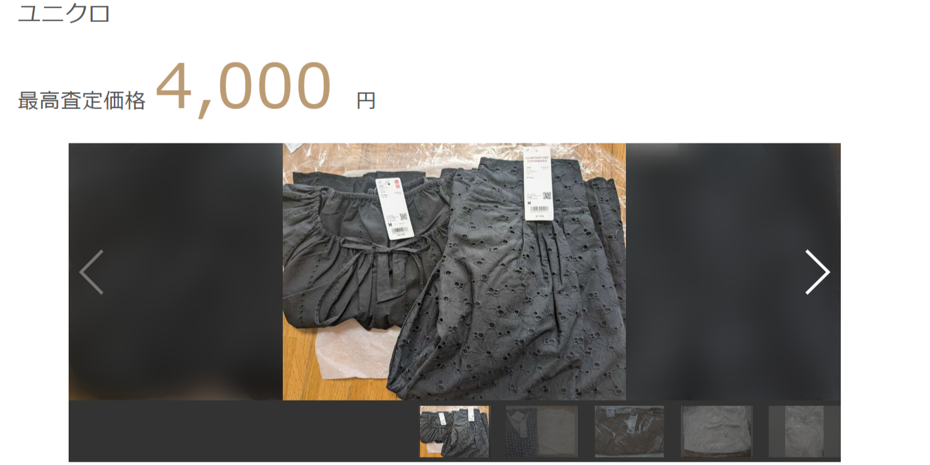 ユニクロの服(合計8点)