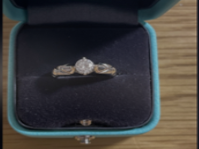 シャネル マトラッセ ダイヤモンド 0.50ct D-VVS2 リング pt95