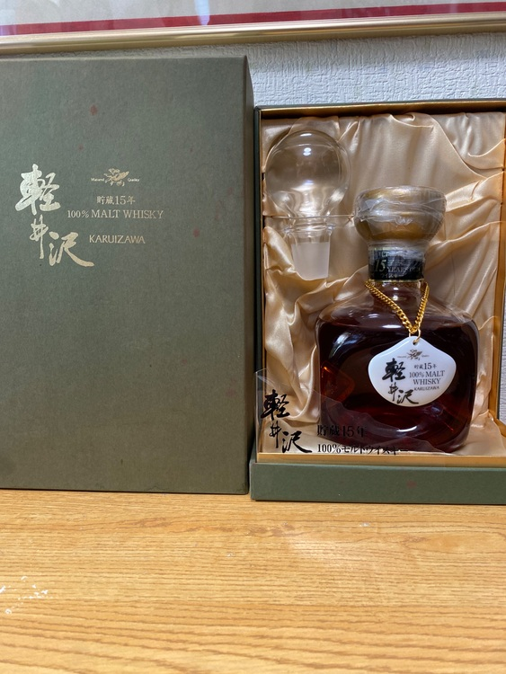 軽井沢貯蔵15年100% MALT WHISKY 720ml 43%