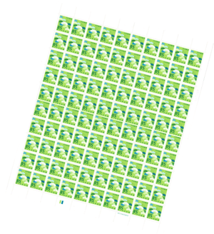 85円切手100枚