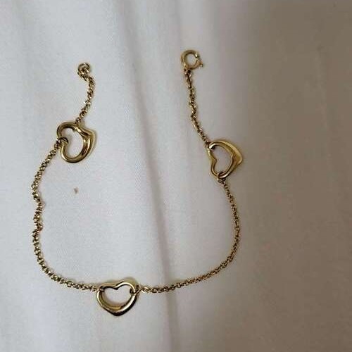 ティファニーブレスレット K18