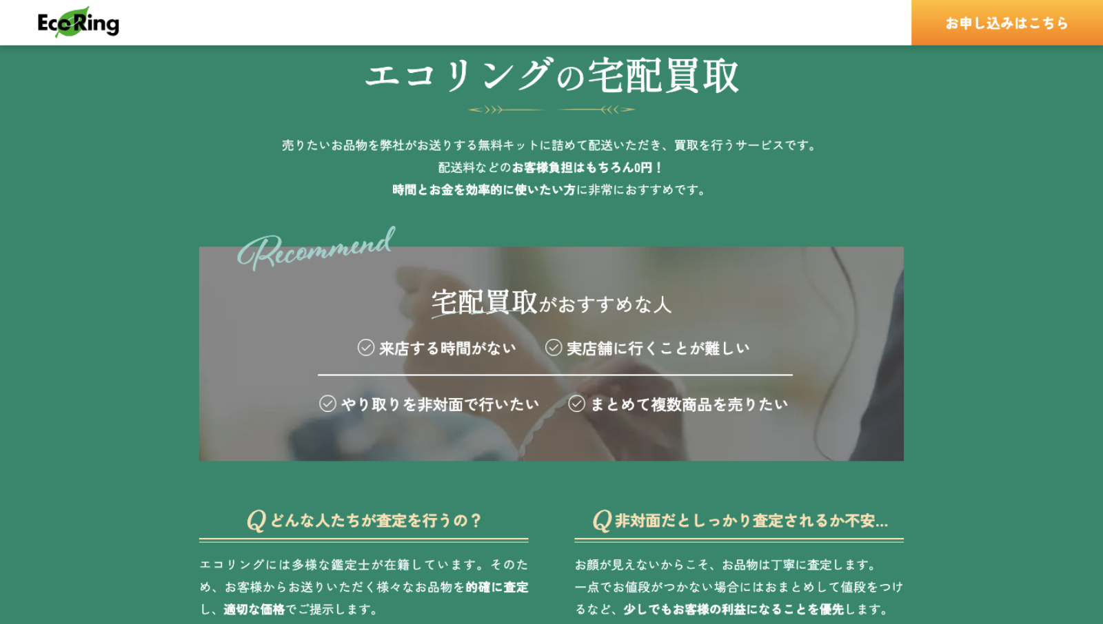 エコリング公式サイトの画像