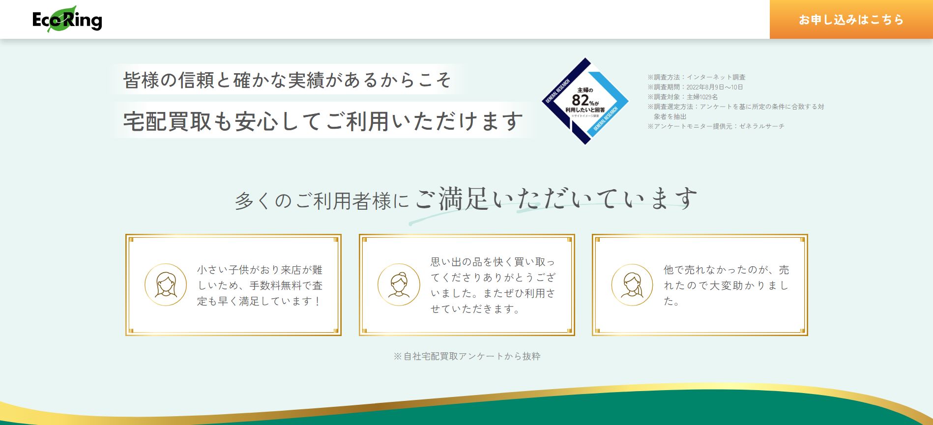 エコリング公式サイトの画像