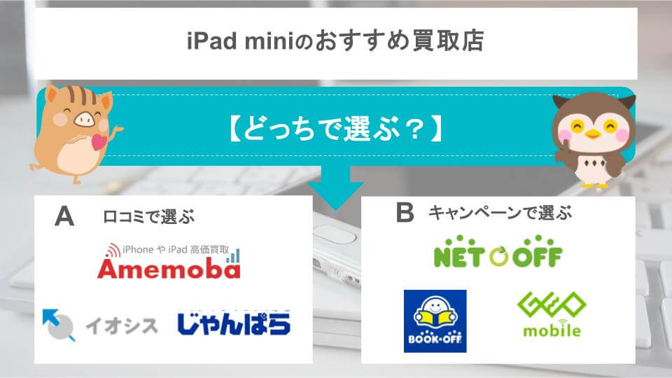 iPad miniのおすすめ買取店の画像