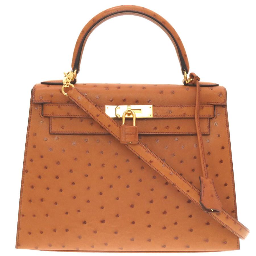 エルメス ケリー28 オーストリッチの画像