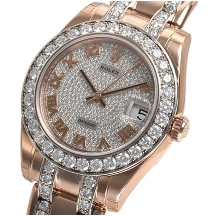 ロレックス デイトジャスト パールマスター 81285の画像