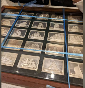 100グラシルバープレート 50枚の画像