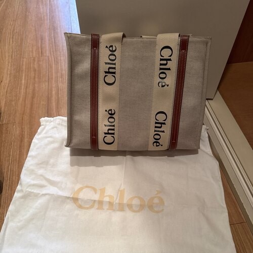 クロエ ウッディ トートバッグ