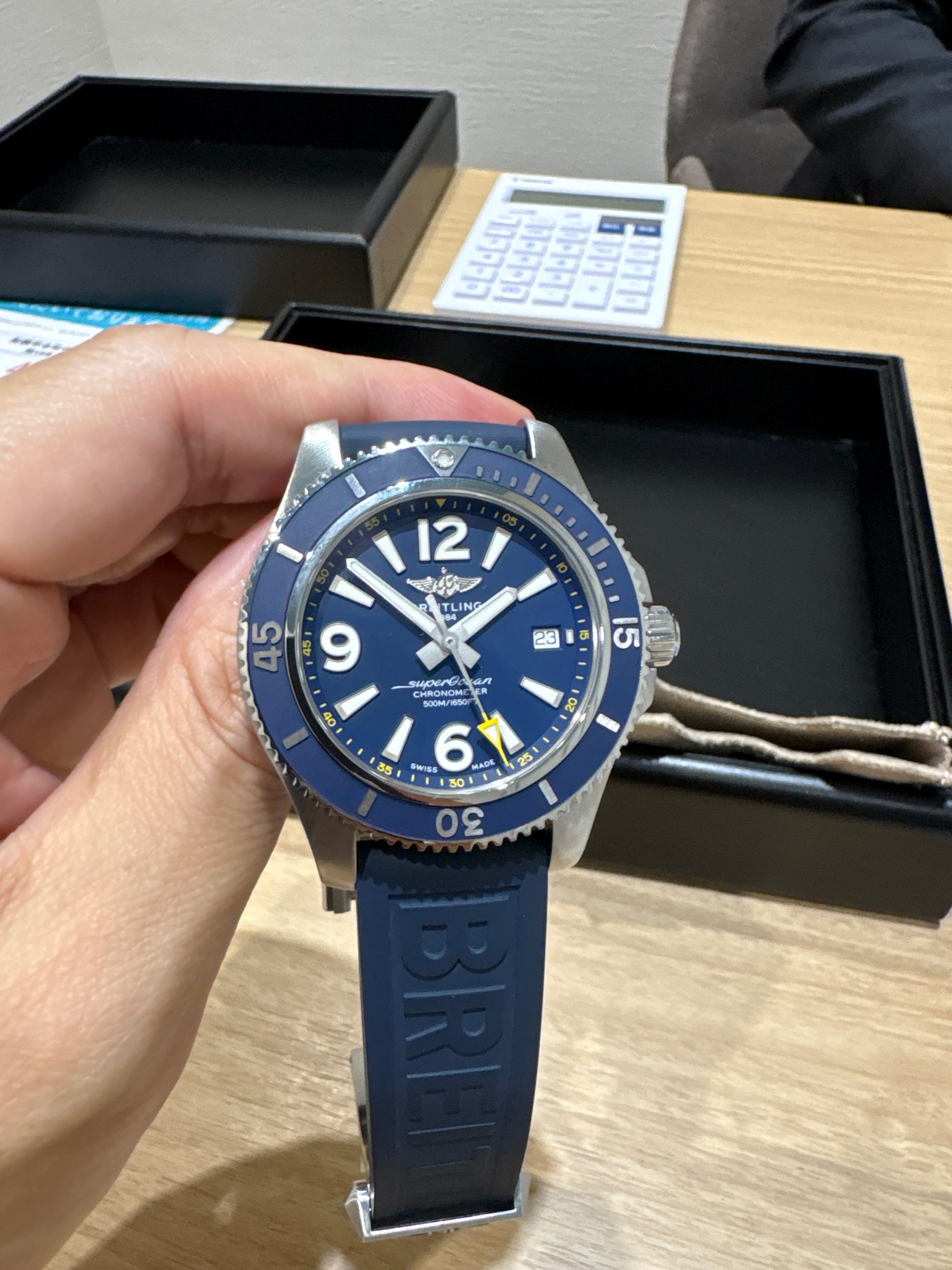 ブライトリング スーパーオーシャン automatic4