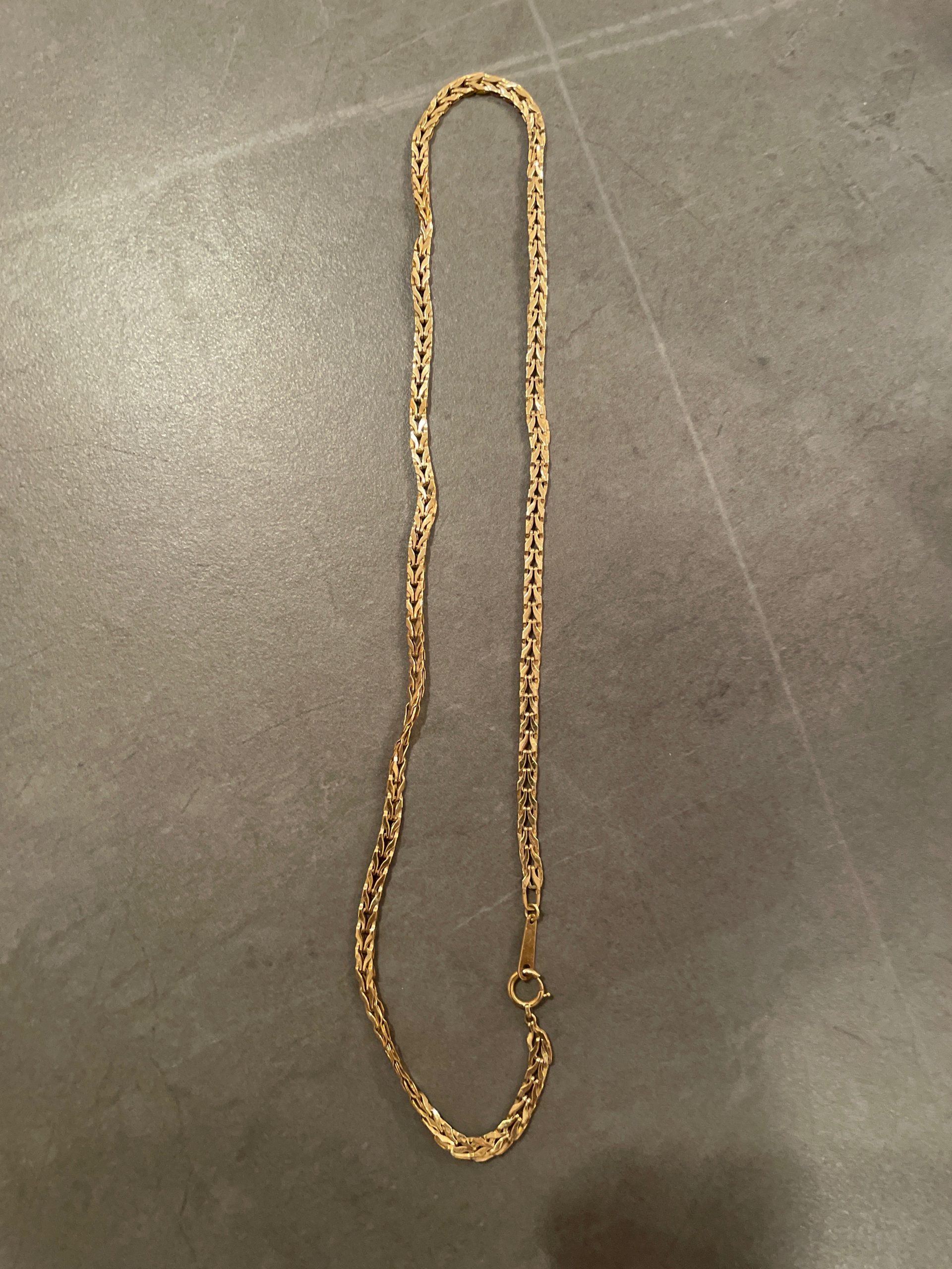 K18 ネックレス(破損あり)