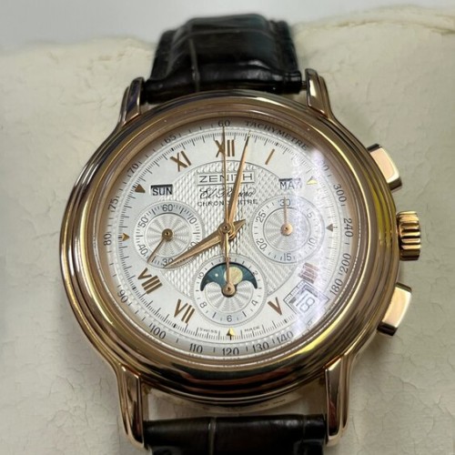 エルプリメロ クロノマスター トリプルカレンダー ムーンフェイズ 17.0240.410