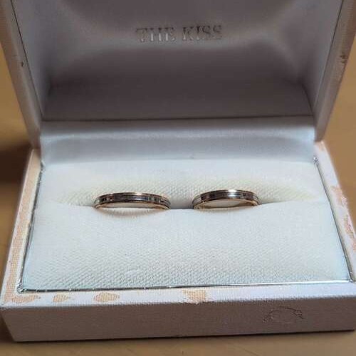 THE KISS ペアリング k18pt950