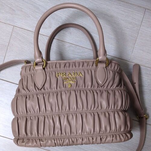 プラダ ナッパゴーフル 2WAY ハンドバッグ