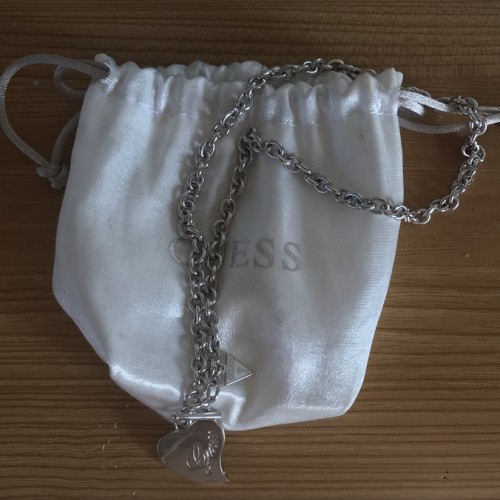 ゲス I LOVE U ネックレス シルバー