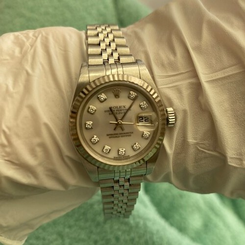 デイトジャスト ピンクシェル テンポイント