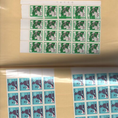 切手シート、バラ