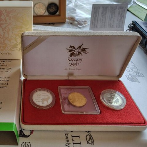 長野冬季オリンピック記念硬貨セット