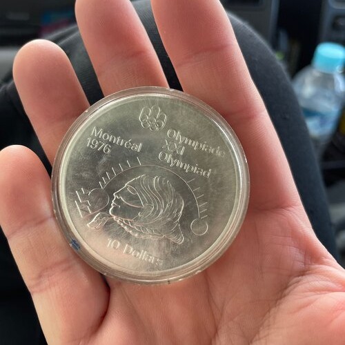 1976年モントリオールオリンピック　記念銀貨