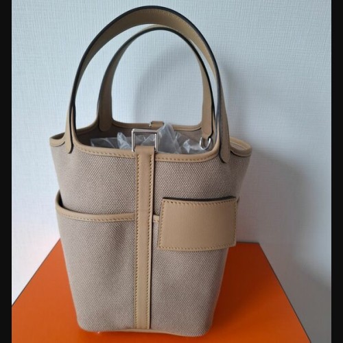 ピコタンカーゴ 18 エトゥープ スイフト シルバー金具 k刻印