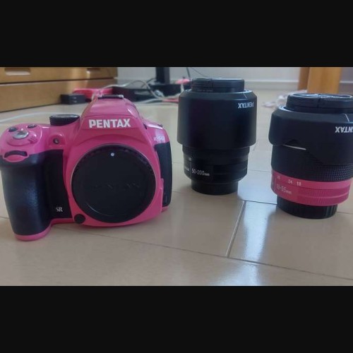 K-50 ダブルズームキット ピンク