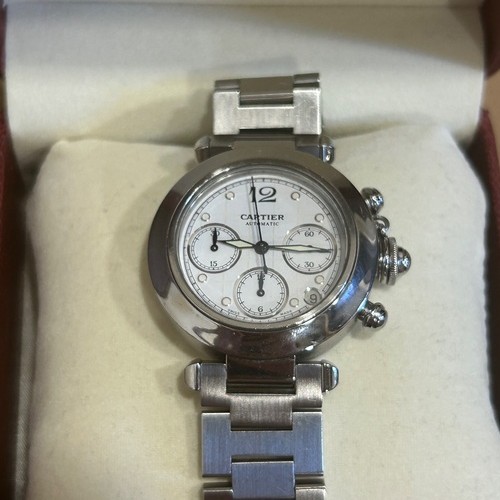 パシャC クロノグラフ ホワイト