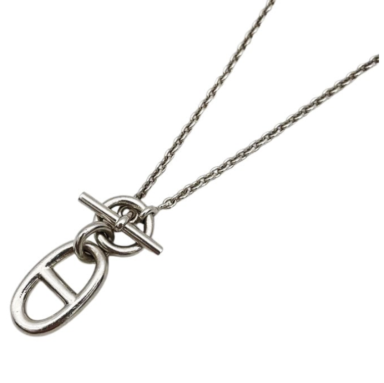 シェーヌダンクル ネックレス アミュレット シルバーの画像