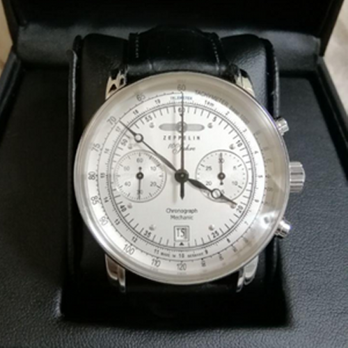 ツェッペリン ハイエンドモデル 手巻き式 クロノグラフ