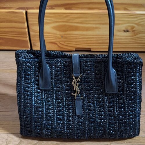 サンローラン パニエ レクタンギュラー トートバッグ