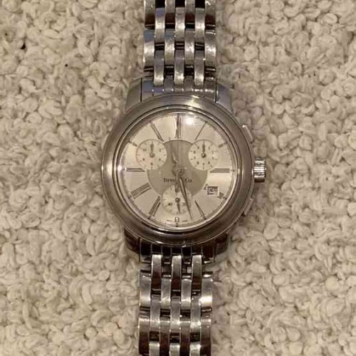 ティファニー マークラウンド クロノグラフ