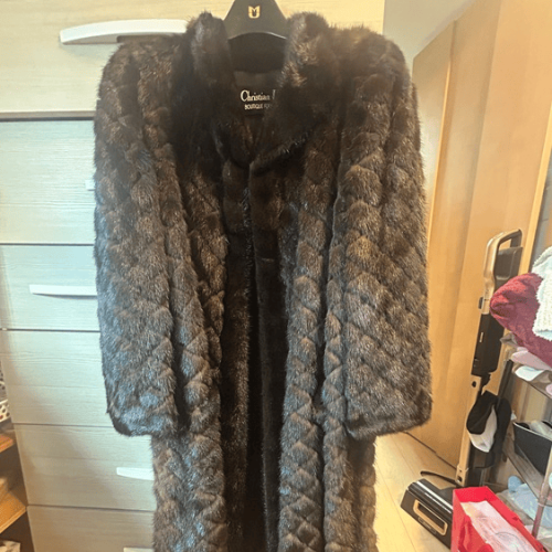 DIOR 毛皮 コート