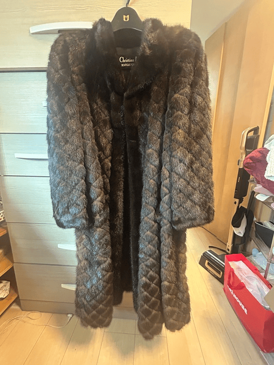 DIOR 毛皮 コート