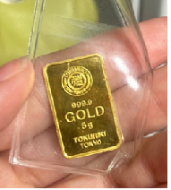 徳力本店24金インゴット