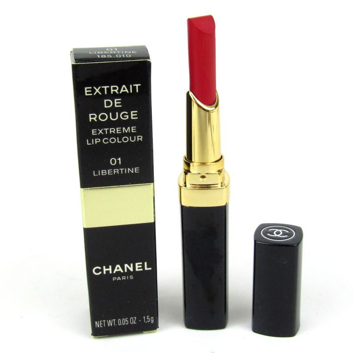 シャネル 口紅 EXTRAIT DE ROUGE 01 LIBERTINE