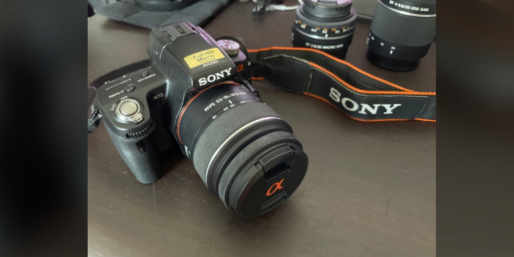 一眼レフカメラの画像