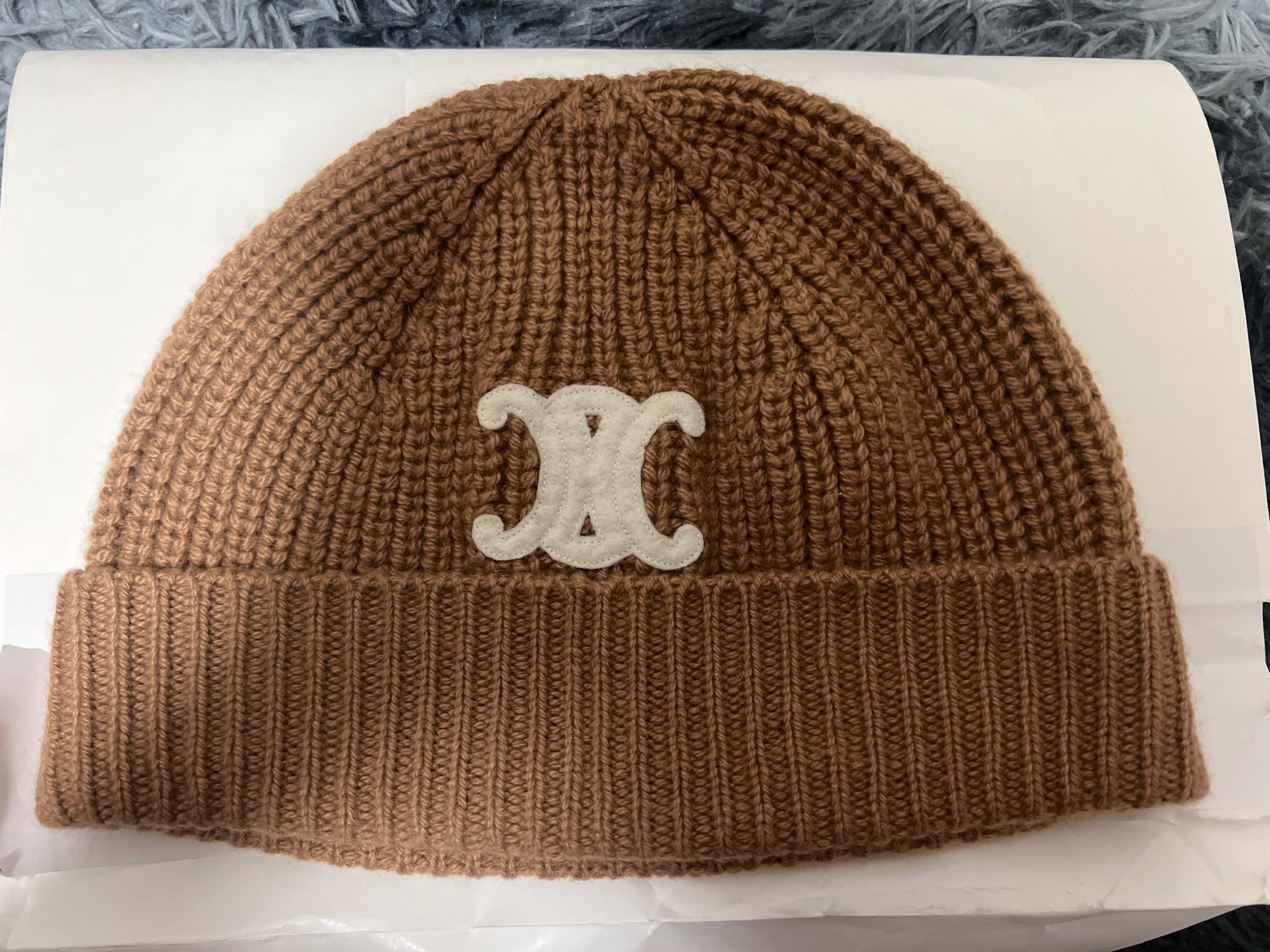 セリーヌ ニット帽 美品