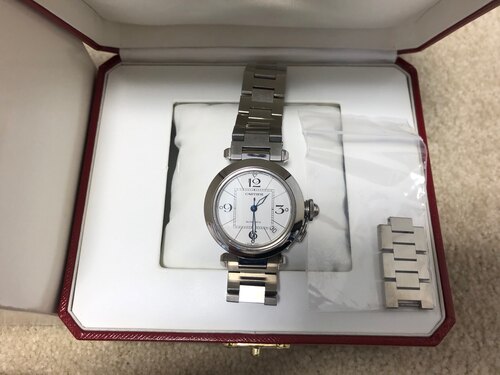 カルティエ パシャ W31074M7