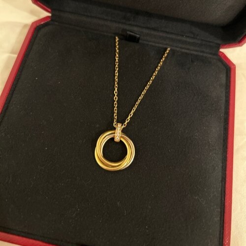 カルティエ トリニティ ネックレス K18