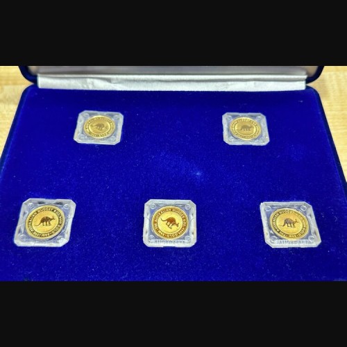 カンガルー金貨 1/4oz 1992年 5枚
