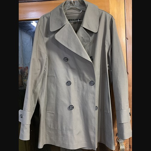 ゴム引き トレンチコート