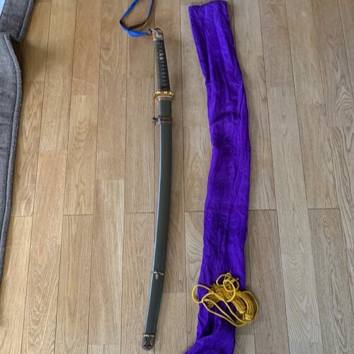 軍刀 登録証あり