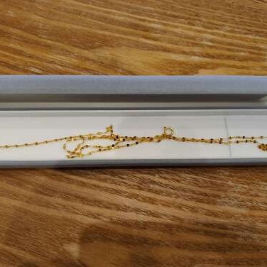 24金ネックレス60センチ