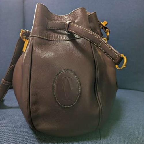 マストライン レザーショルダーバッグ