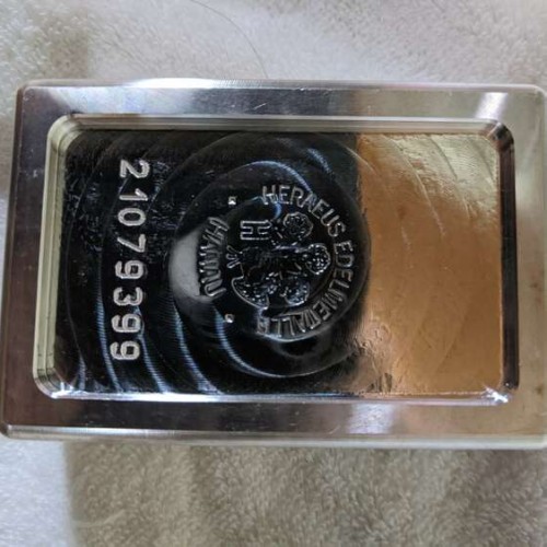 シルバーインゴット1kg