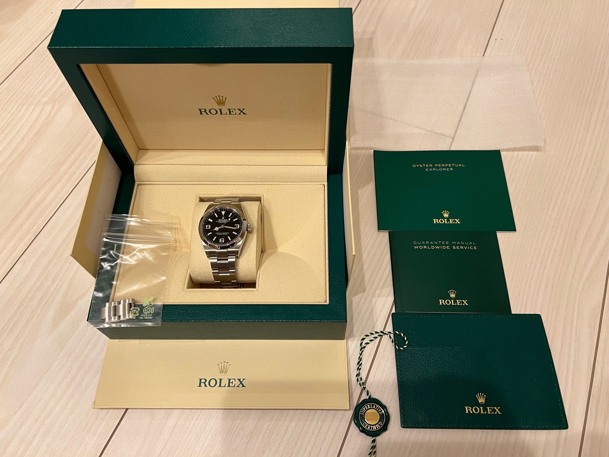 ロレックス エクスプローラー 12427