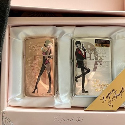 ルパン三世3000個限定ペアZIPPO バンプレスト