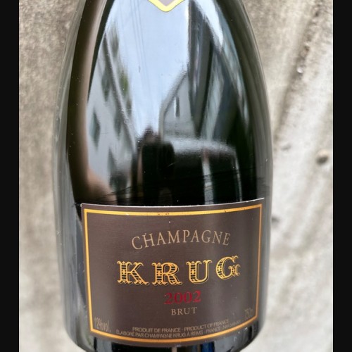 シャンパン・クリュッグ 2002