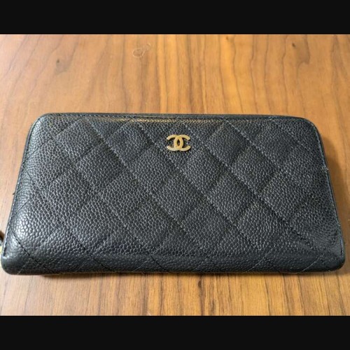 マトラッセ 長財布 ラウンドファスナー