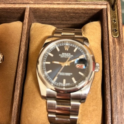 デイトジャスト 116300 ブルー文字盤